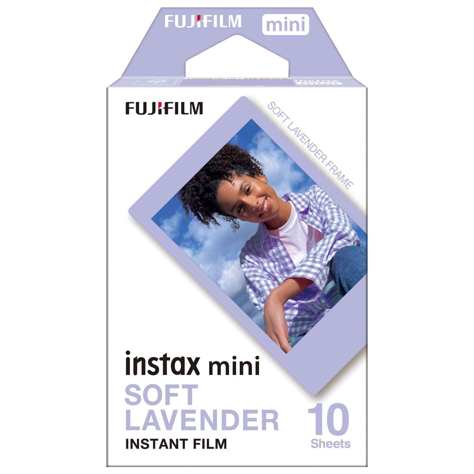 Fujifilm Instax Mini Instant Photo Film - Soft Lavender
