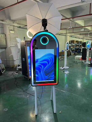 45" Curved Magic Mirror Booth | Flight Case + Accessories