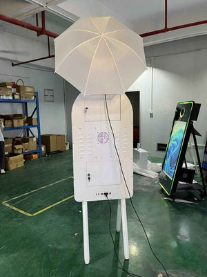45" Curved Magic Mirror Booth | Flight Case + Accessories