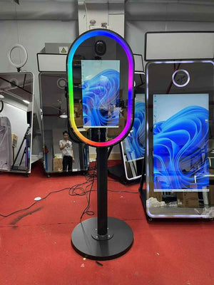 19" Portable Selfie Photo Booth | Flight Case + Accessories