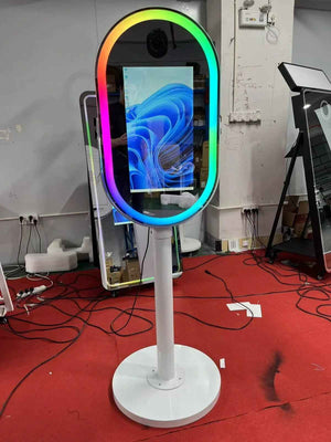 19" Portable Selfie Photo Booth | Flight Case + Accessories