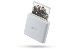 Fujifilm Instax PAL Digital Camera with Link Wide Printer Bundle - Ash White - Dhanditech