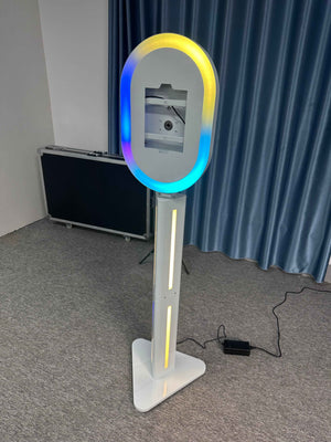 Portable Prism iPad Photo Booth | RGB LED Base + Flight Case