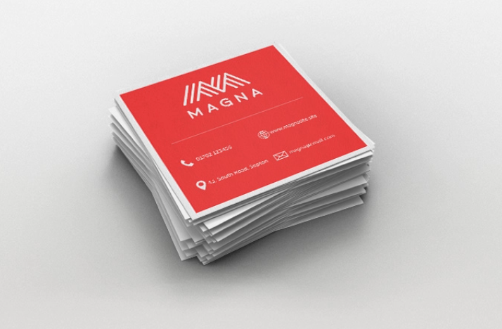 Square Business Cards (Copy)