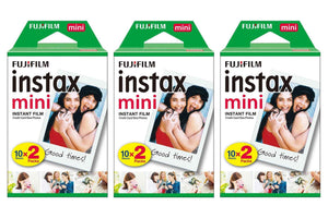 Fujifilm Instax Mini Instant Photo Film - White