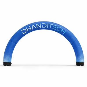 Inflatable Semi-Circle Arch | Custom Event Advertising Arch