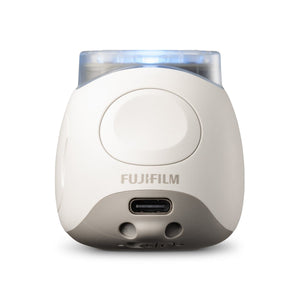 Fujifilm Instax PAL Digital Camera with Link Wide Printer Bundle - Ash White - Dhanditech