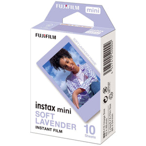 Fujifilm Instax Mini Instant Photo Film - Soft Lavender