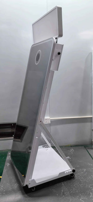 SWE Delivery - Full Package Magic Mirror Booth 70", Case, Accessories & Canon 2000D DSLR & Printer