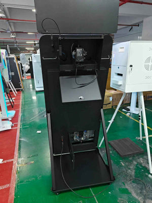 SWE Delivery - Full Package Magic Mirror Booth 70", Case, Accessories & Canon 2000D DSLR & Printer