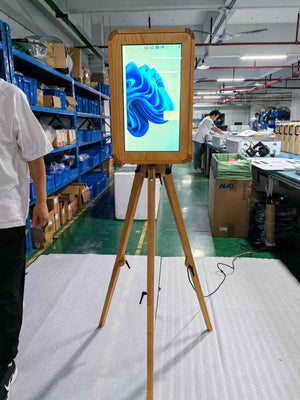 18.5 Inch IPad Double Sided Smart Magic Mirror DSLR LED Photo Booth