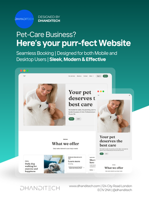 Website Design, Hosting & Maintenance For Your Business - Dhanditech