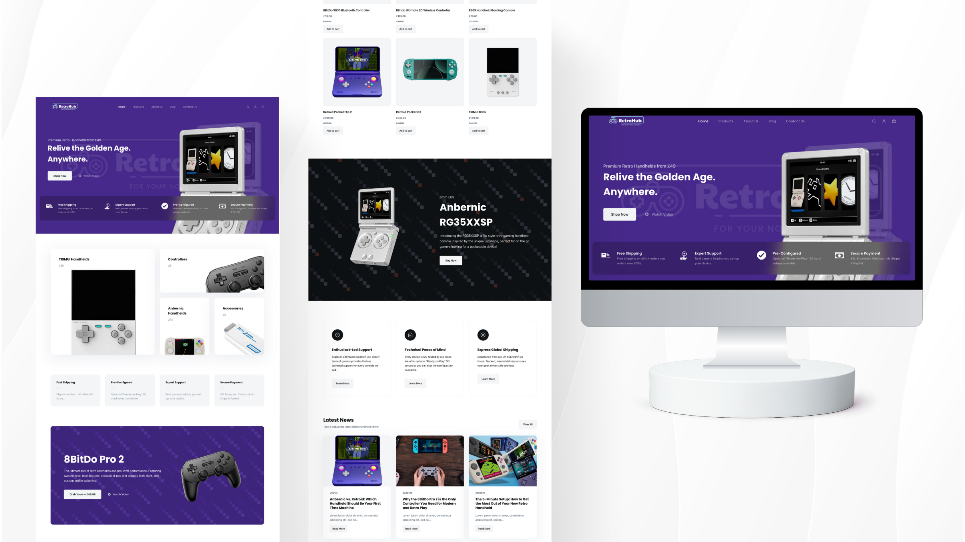 Website Redesign & Refresh – Custom Design Service - Dhanditech