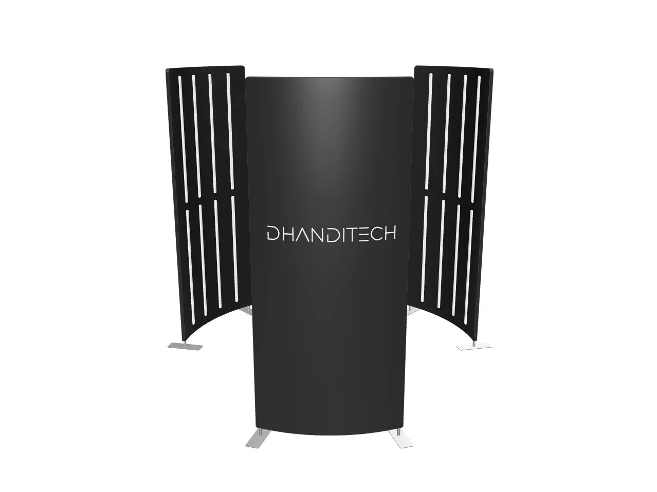 Event 3 Piece LED Vertical Photo Booth Enclosure - Fully Customisable