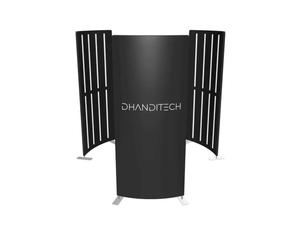 3 Piece LED Vertical Enclosure | 18 RGB Lights + Logo