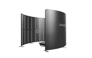 2 Piece 360 LED Photo Booth Enclosure | Fully Customizable