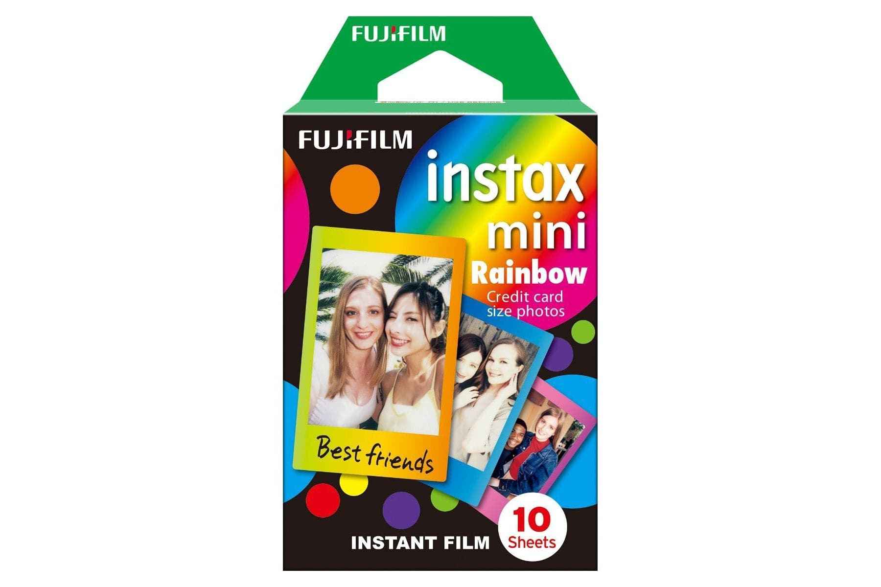 Fujifilm Instax Mini Instant Photo Film - Rainbow