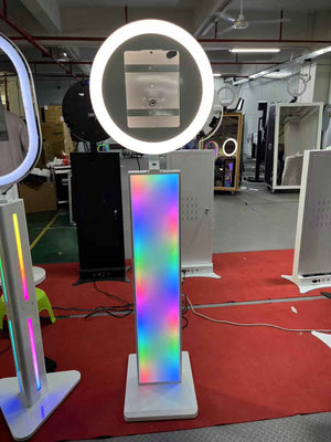 Custom CH Order - 2 x Portable iPad Ring Light Photo Booth (Single Logo Option)