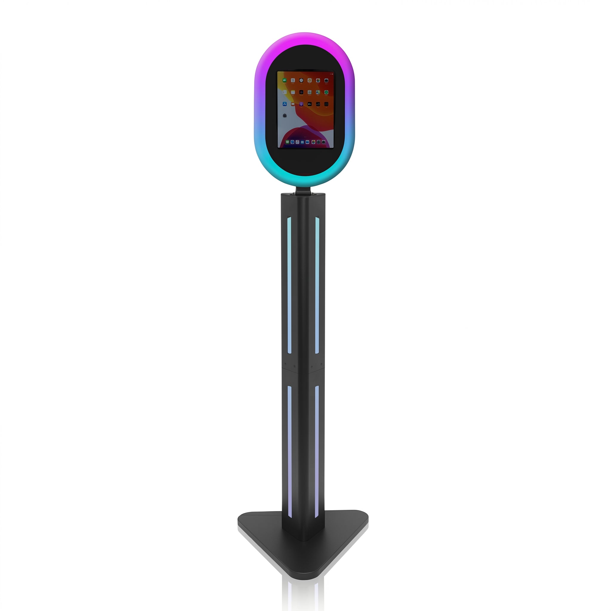 Portable Prism iPad Photo Booth | RGB LED Base + Flight Case