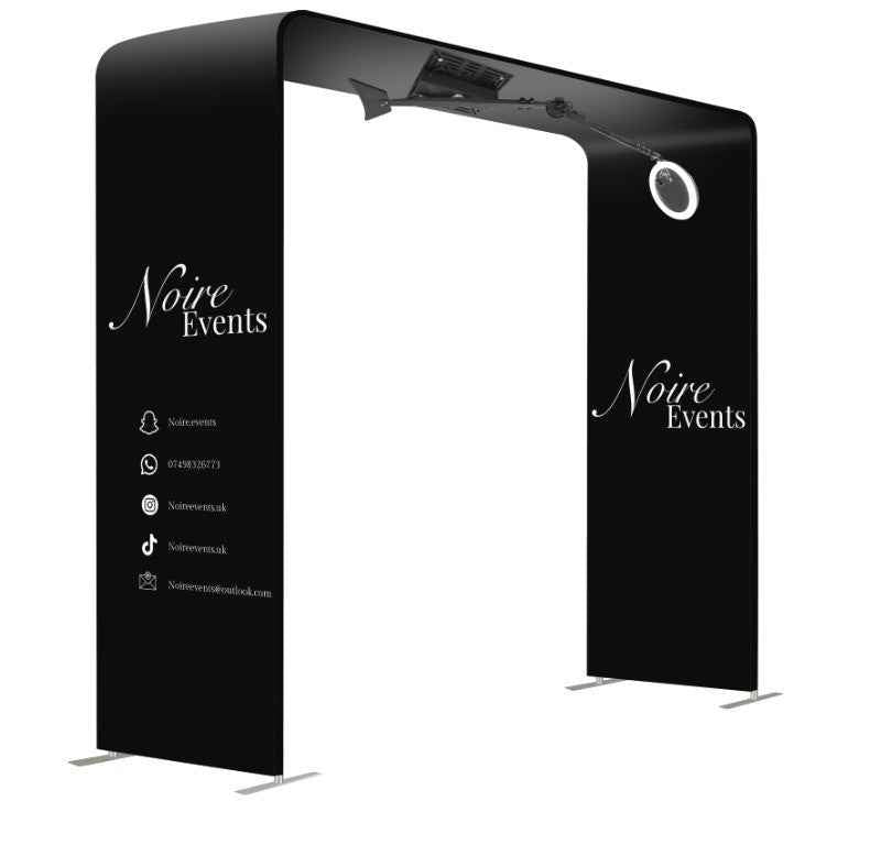 Custom Overhead 360 Booth Replacement Cloth for Noire Events