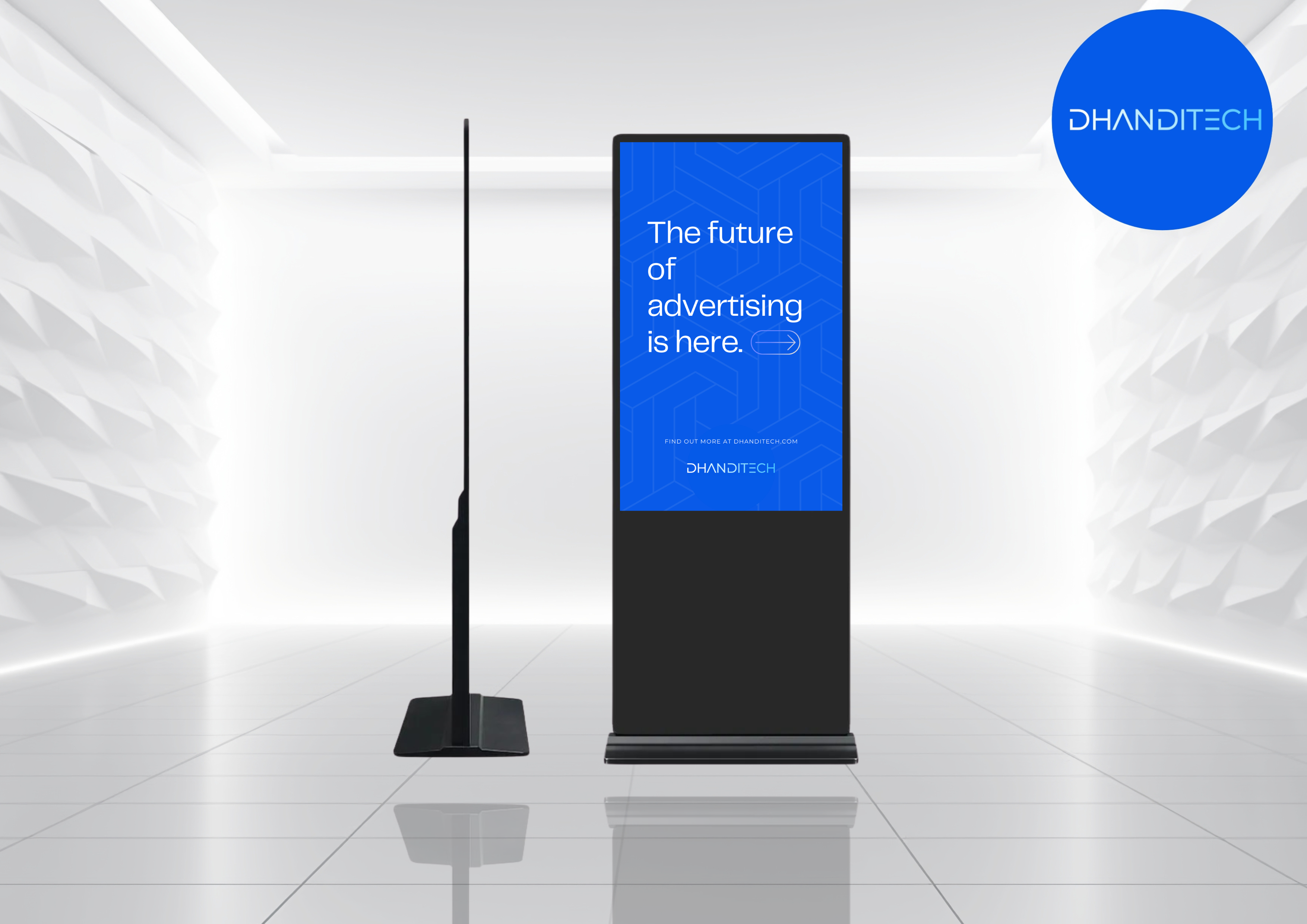 Why Digital Signage is No Longer Optional for Modern Businesses - Dhanditech