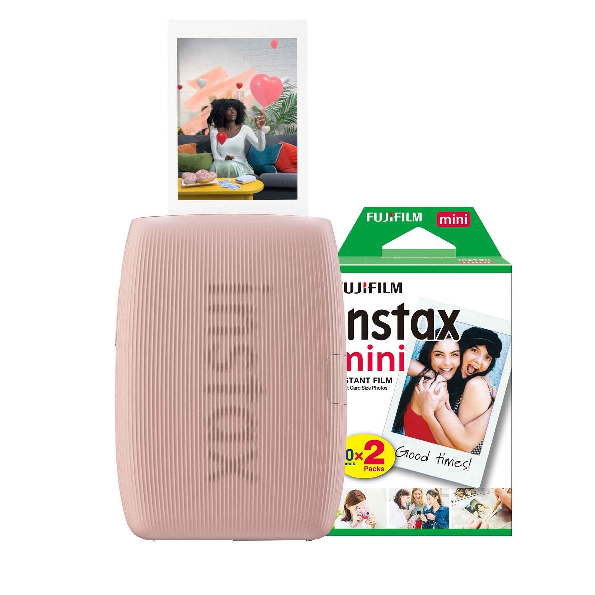 Fujifilm Instax Mini Link 3 Wireless Smartphone Photo Printer - Rose Pink