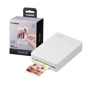 Canon Selphy QX20 Instant Photo Printer - Sand White