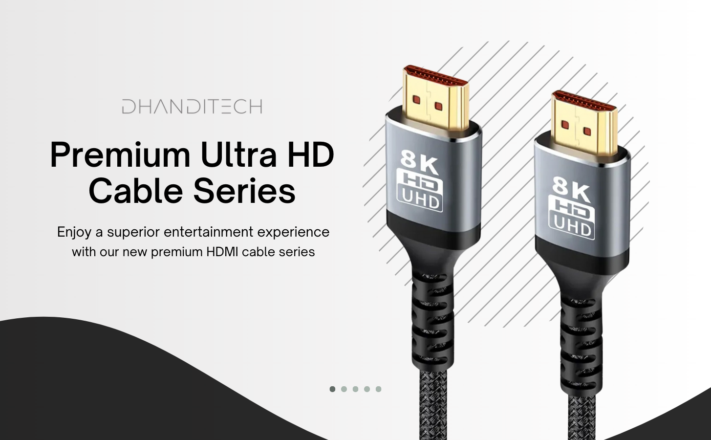 Premium High Speed Braided 8K HDMI 2.1 Cable