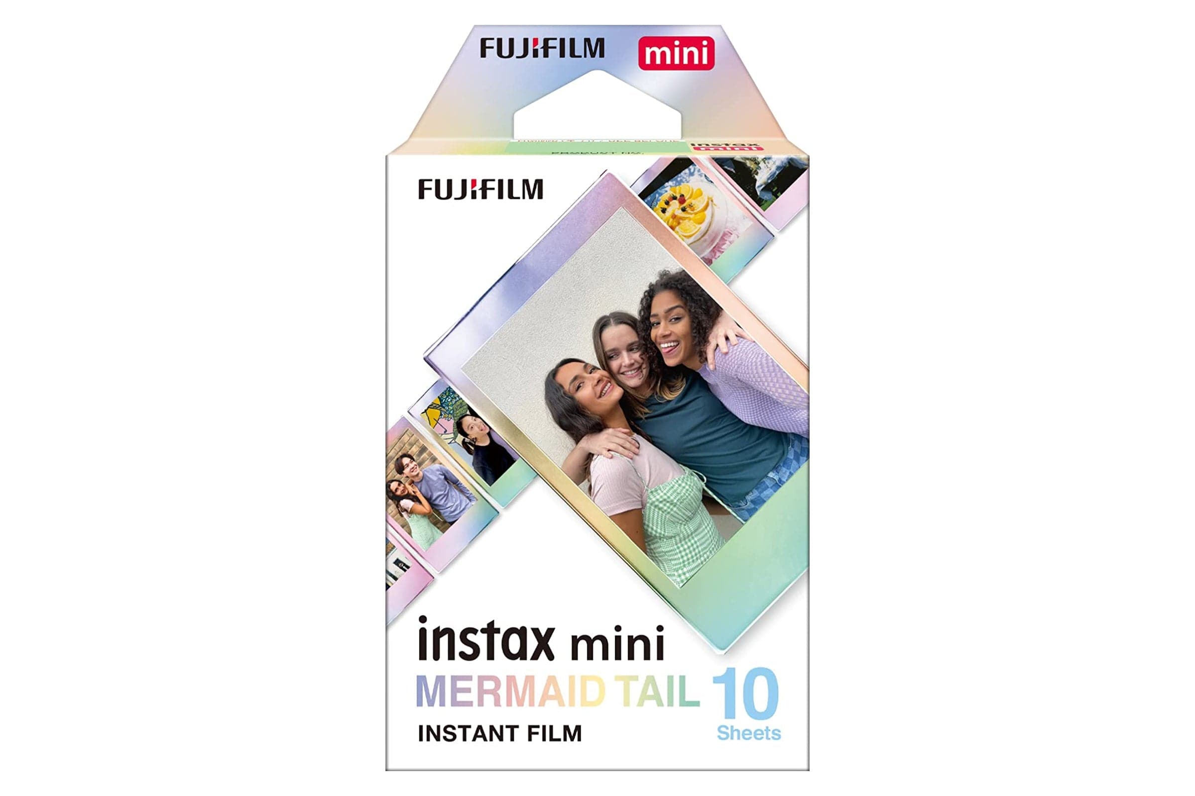 Fujifilm Instax Mini Instant Photo Film - Mermaid Tail - Dhanditech