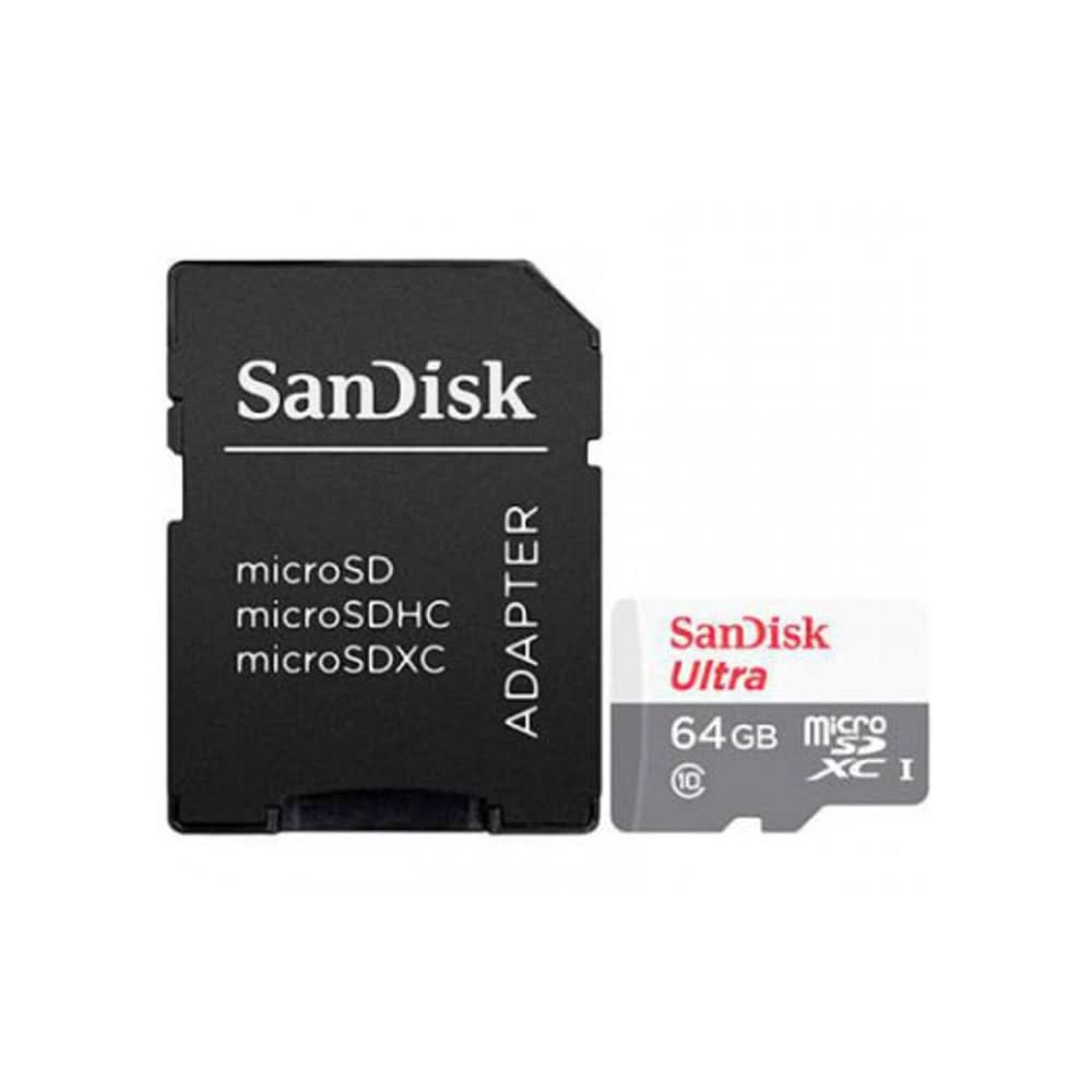 SanDisk 64GB Ultra MicroSDXC Card Class 10 100MB/s - Dhanditech
