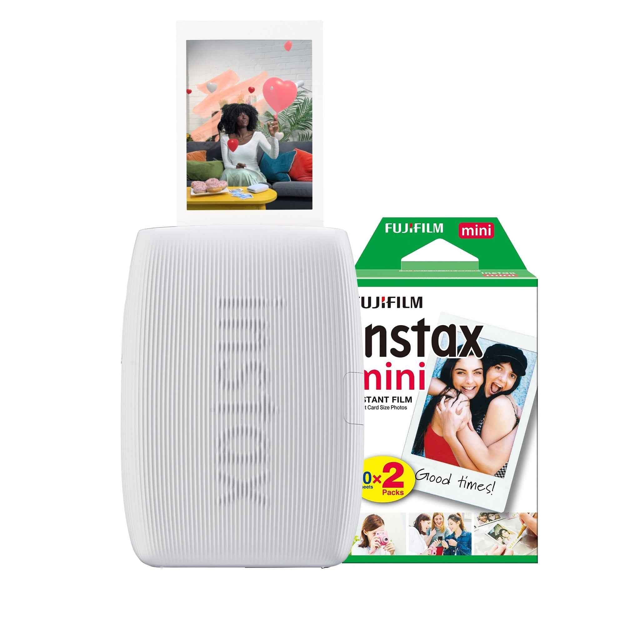 Fujifilm Instax Mini Link 3 Wireless Smartphone Photo Printer - Clay White
