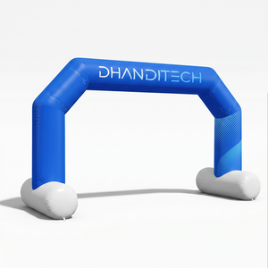 Inflatable Rectangular Arch – Balloon Feet | Custom Event Advertising Arch