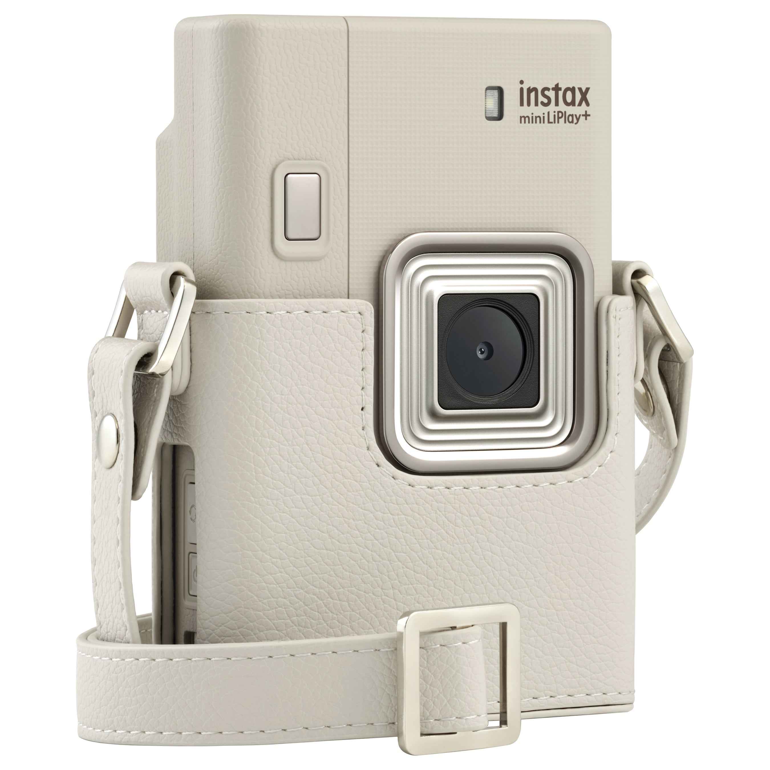 Fujifilm Instax Mini LiPlay Plus Hybrid Instant Camera - Beige