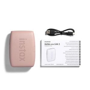 Fujifilm Instax Mini Link 3 Wireless Smartphone Photo Printer - Rose Pink