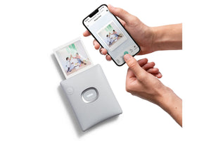 Fujifilm Instax PAL Digital Camera with Square Link Printer Bundle - White - Dhanditech