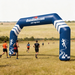 Custom Outdoor Event Inflatable Arched Banner