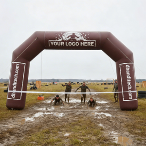 Custom Outdoor Event Inflatable Arched Banner - Dhanditech