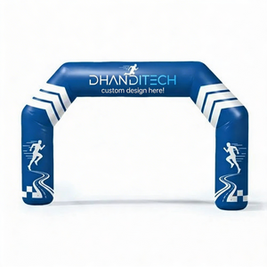 Custom Outdoor Event Inflatable Arched Banner