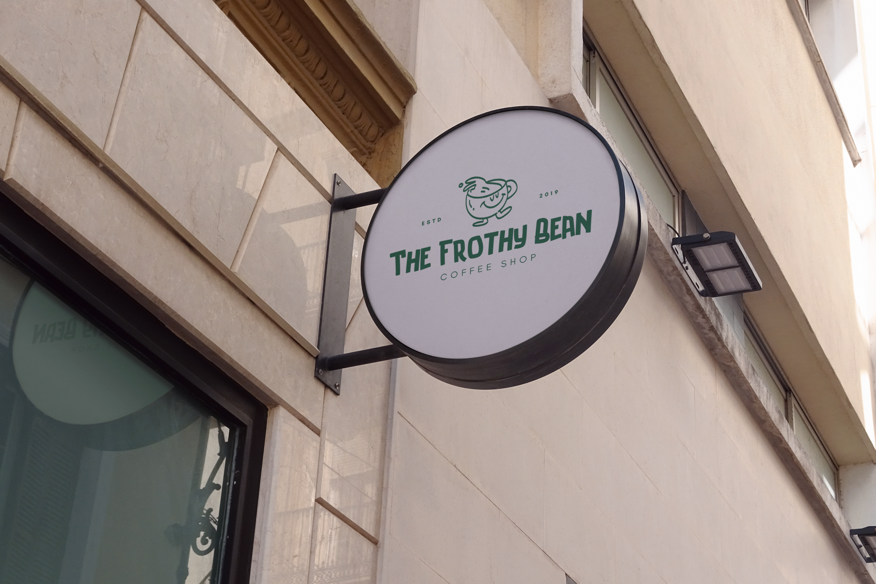 Projecting Wall Sign - Circular