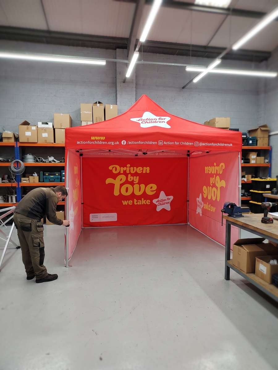 Branded event installation