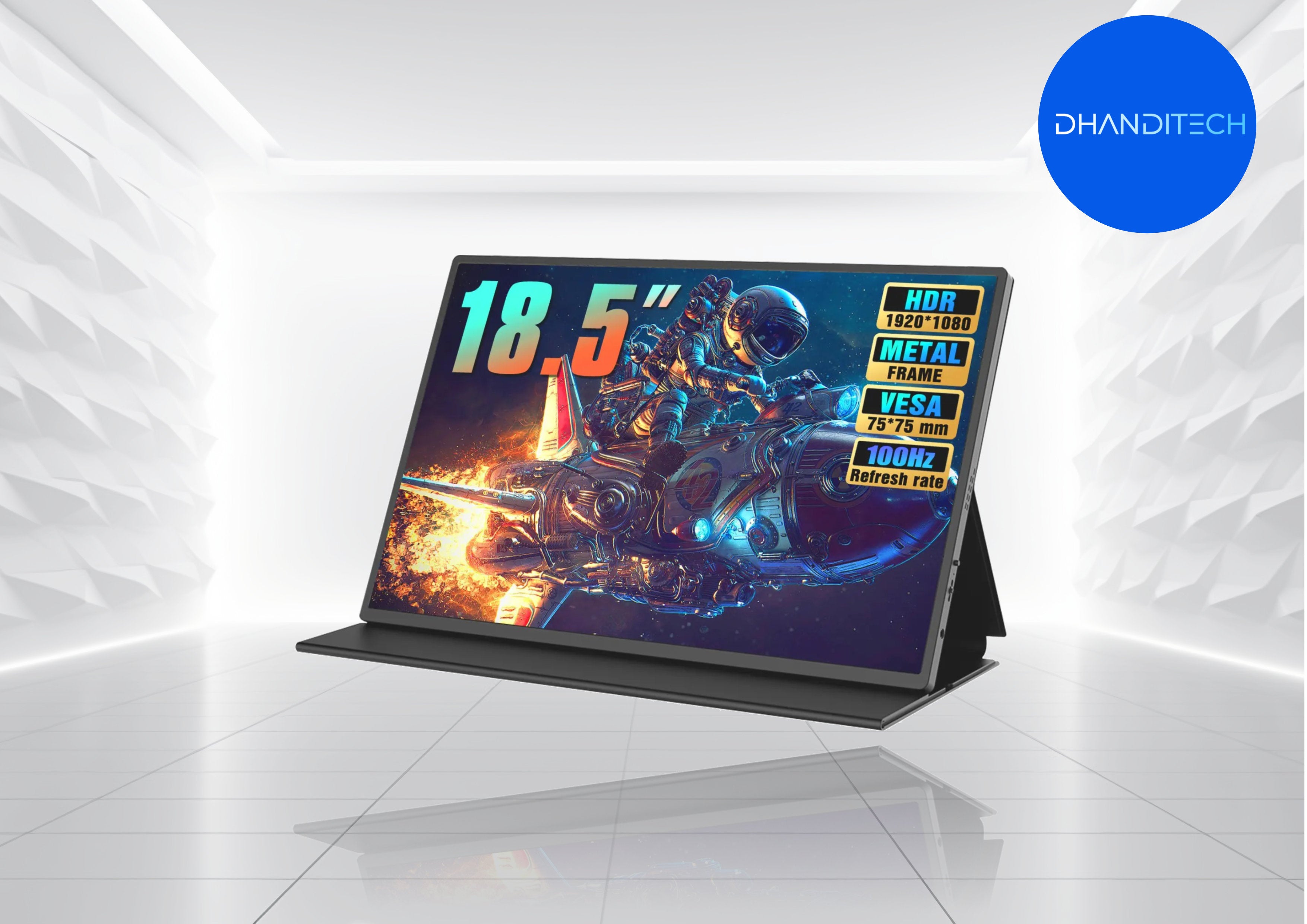 18.5inch 100Hz IPS Portable Monitor 1080p