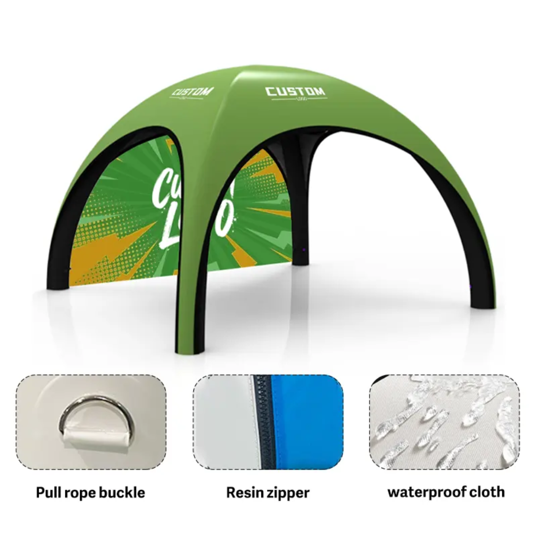 3m x 3m Inflatable Gazebo | Free Table Cover + Free Delivery - Dhanditech